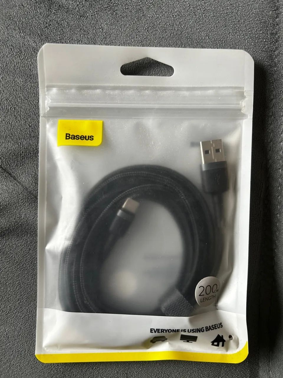 Cabo Baseus tipo C original 