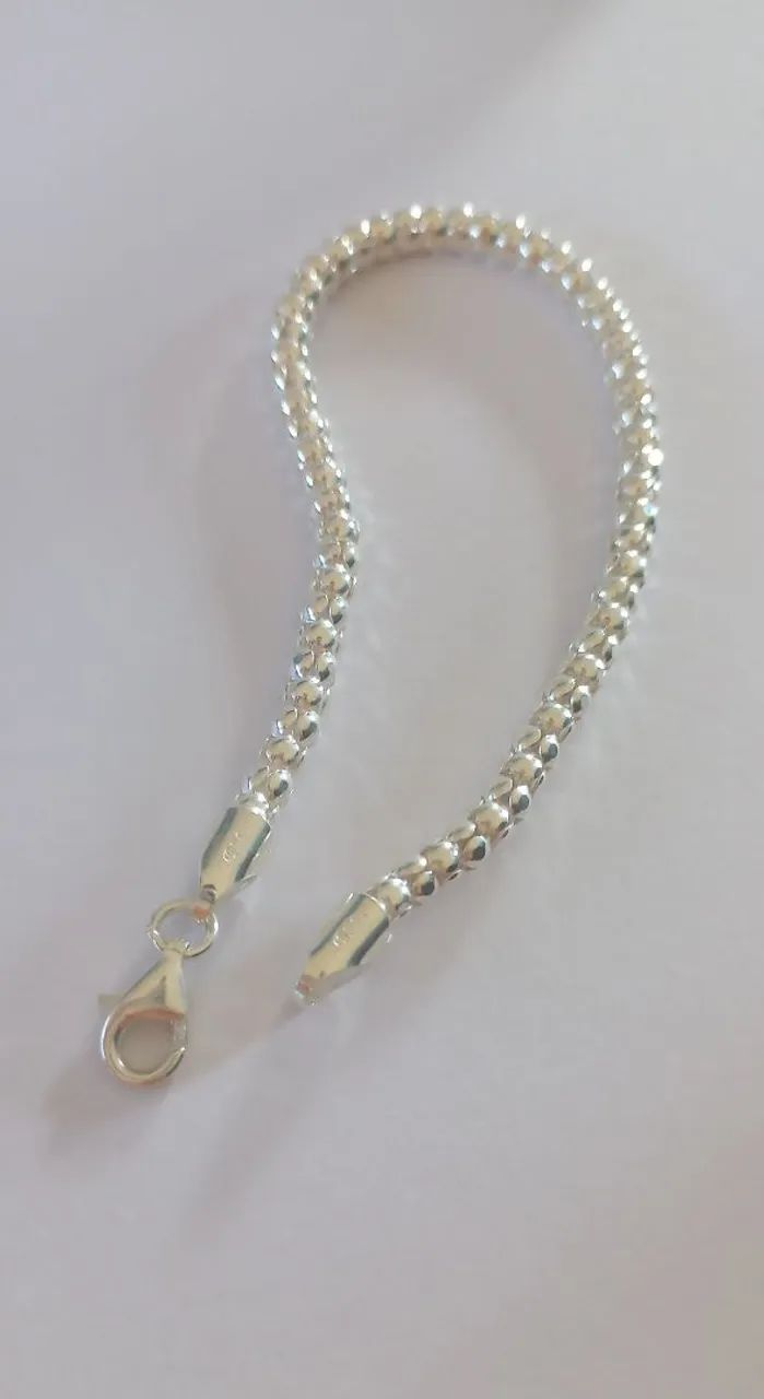 Pulseira nova de prata 925  - Foto 2