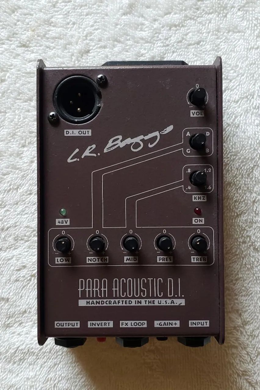 Preamp LR Baggs Para Acoustic DI - Instrumentos musicais - Andaraí