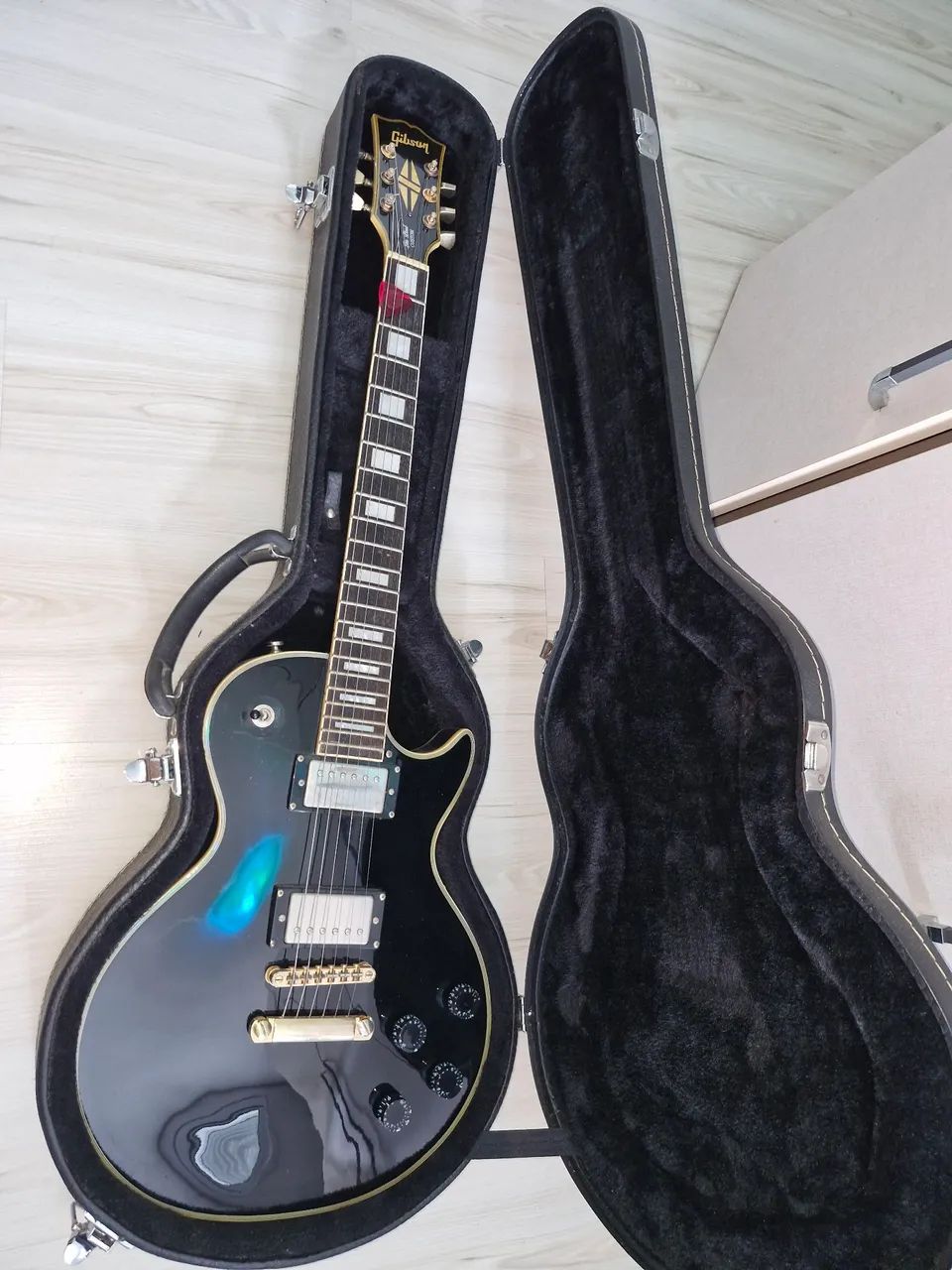 Guitarra Gibson Les Paul Custom Black Beauty + CASE - Instrumentos