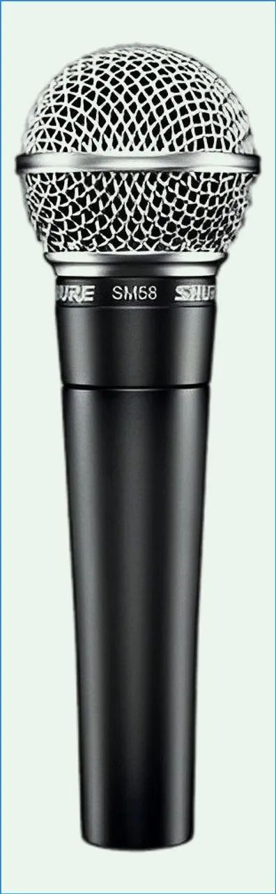 Microfone Dinâmico Shure SM58-LC Cardioide disponível para pronta entrega. - Foto 2