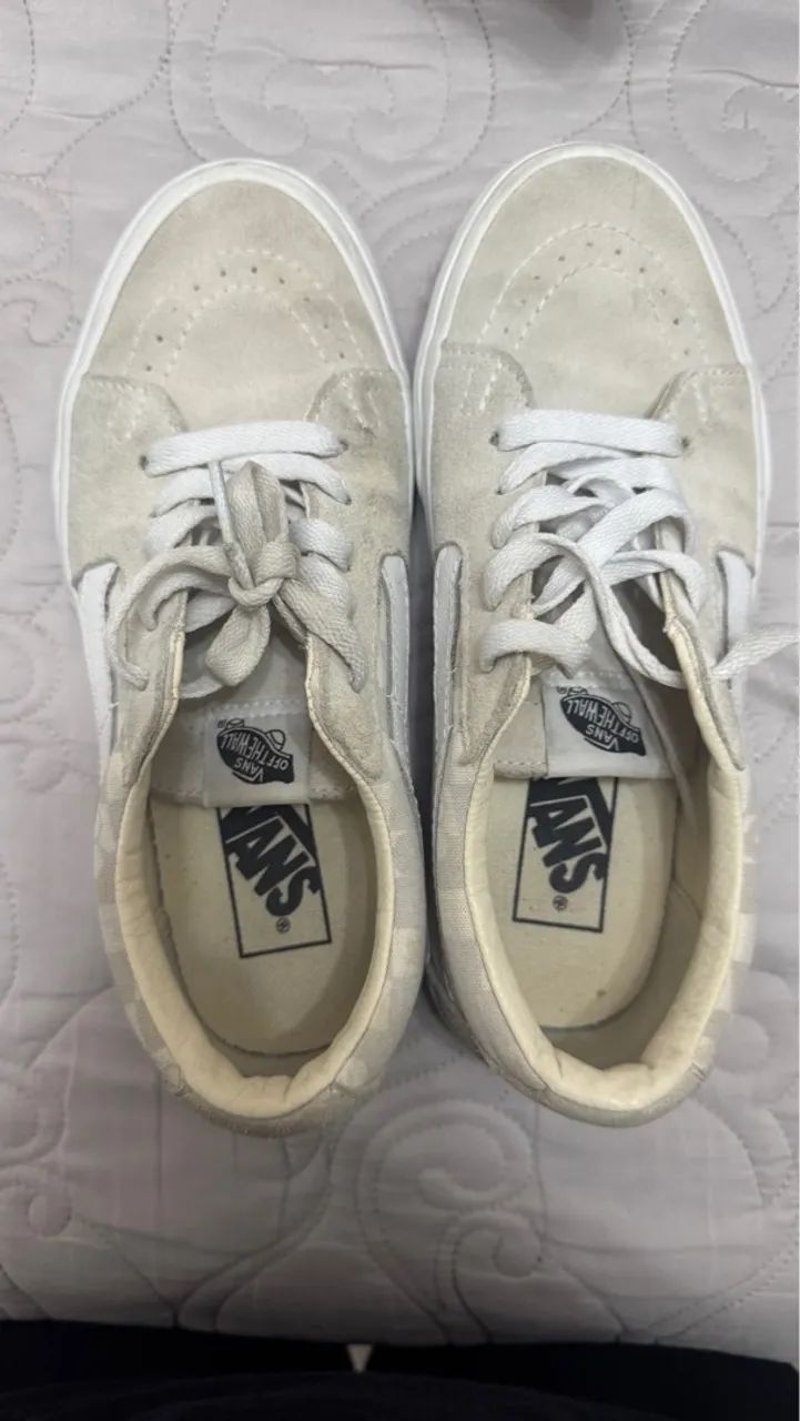 Tênis Vans Off The Wall Branco