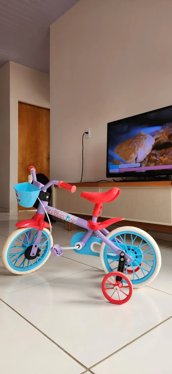 Bicicleta Infantil Stitch