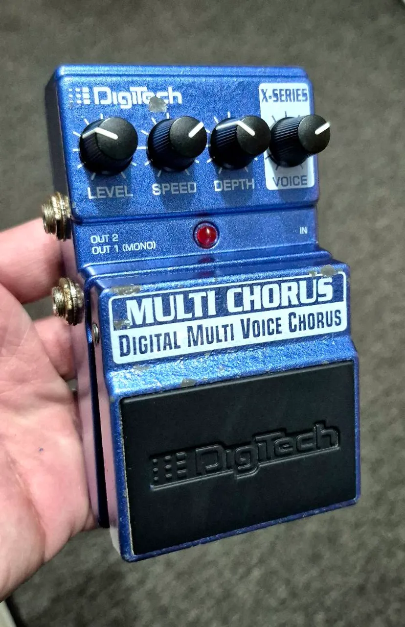 Pedal Digitech Multi Chorus - ñ boss guitarra