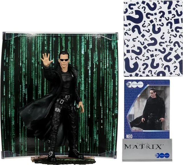 McFarlane Toys - Movie Maniacs Neo (The Matrix) 6in Posed Figure
