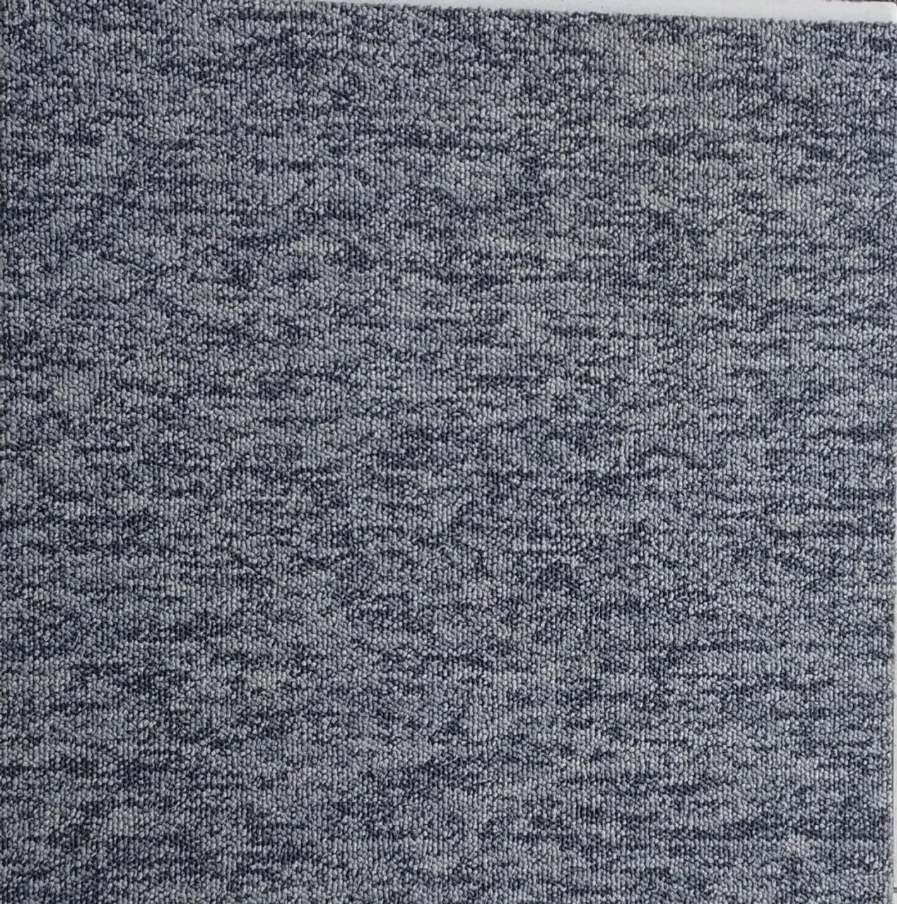 Carpete Em Placa Beaulieu Cinza Com Preto - Venda Por M2 Cinza<br><br> - Foto 3