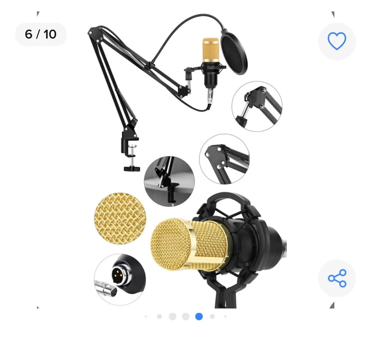 Kit de microfone 