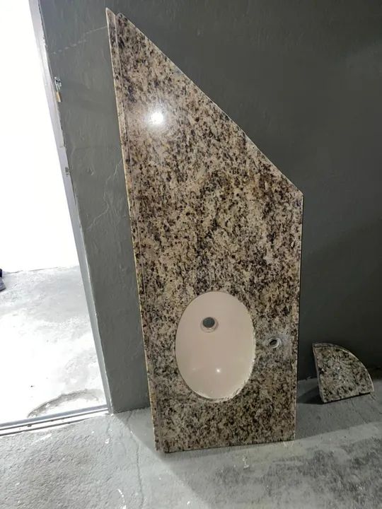 Cuba e Pia de granito + 2 nicho 