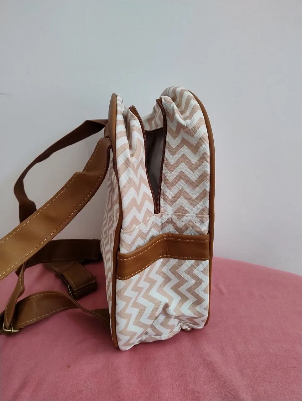 Mochila Fofo Kits para Bebê - Marfim - Foto 3