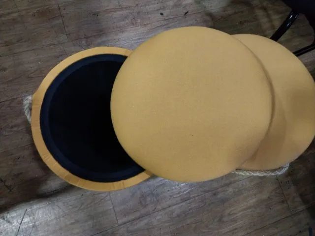 Puff Baú Amarelo - Frisokar  - Foto 4