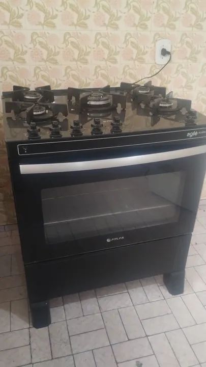 Fogão Atlas Agile Glass 5 bocas - Foto 6