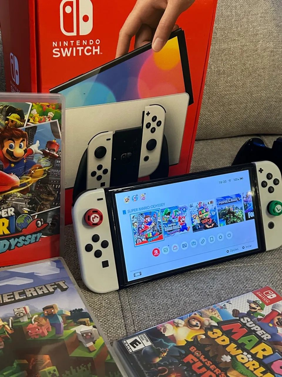 Nintendo Switch + Jogos - Foto 2