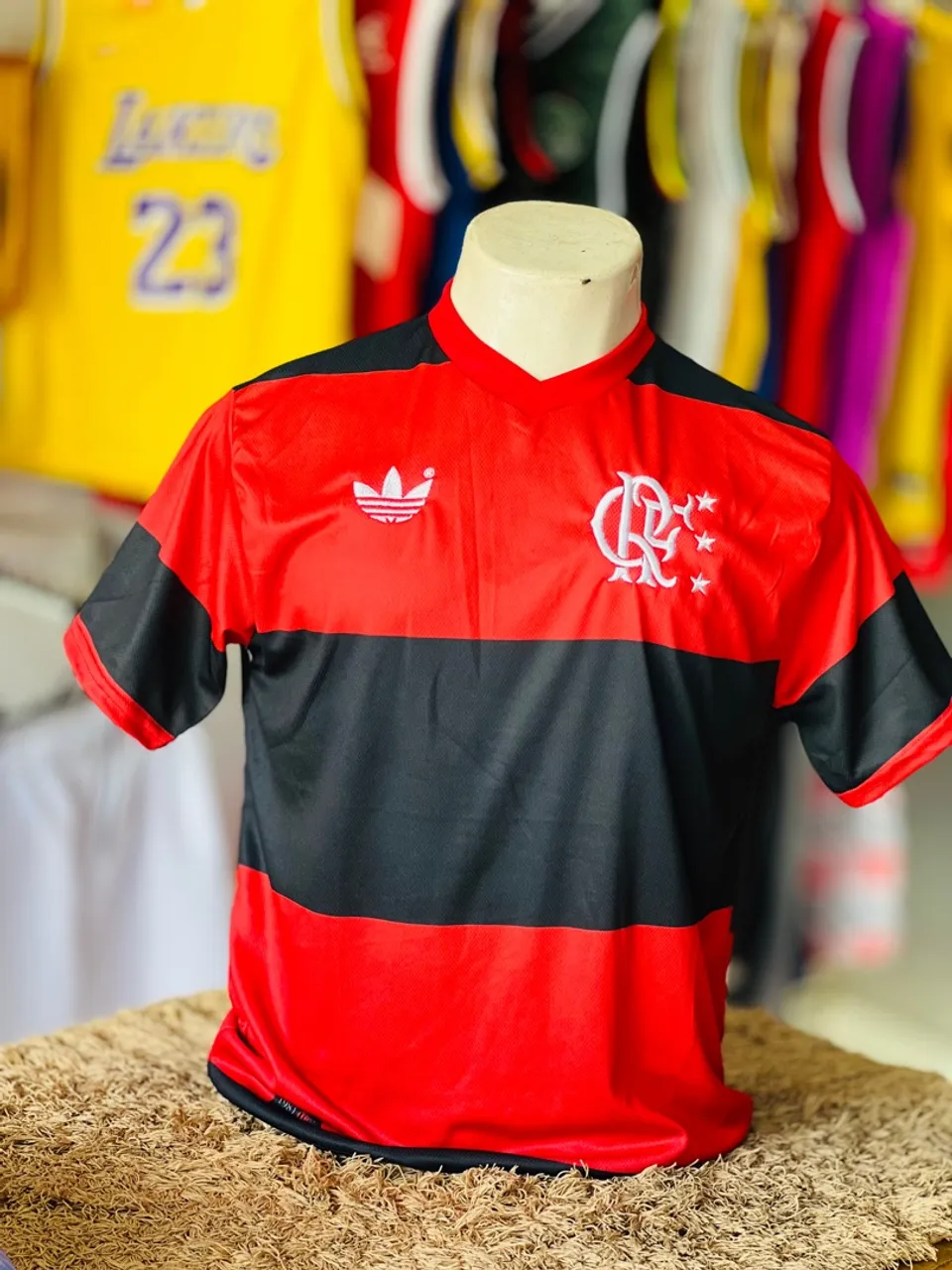 Camisa do Flamengo retrô