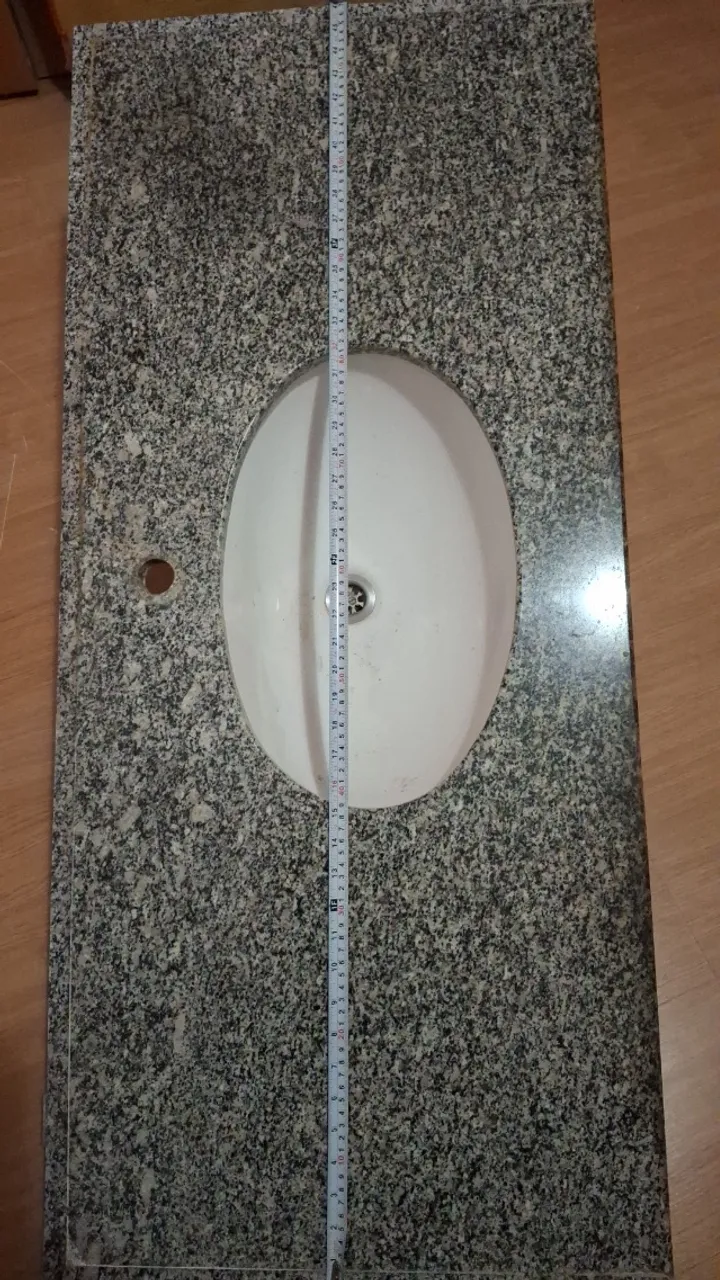 PIA COM GRANITO PARA BANHEIRO