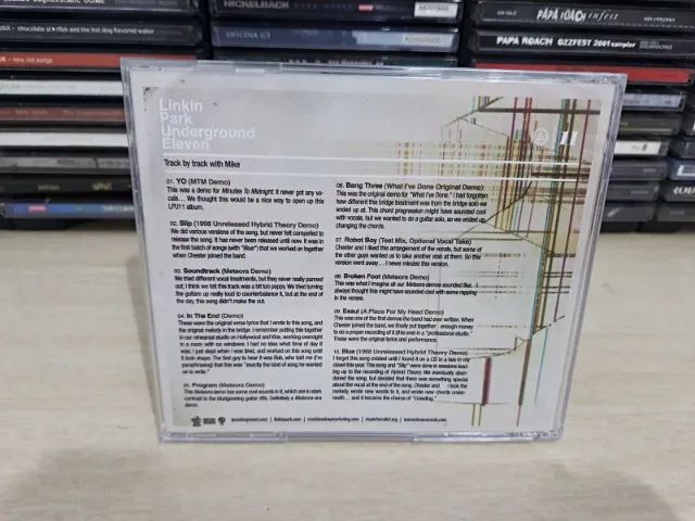 cd linkin park underground 11 lpu fan club lacrado raro importado