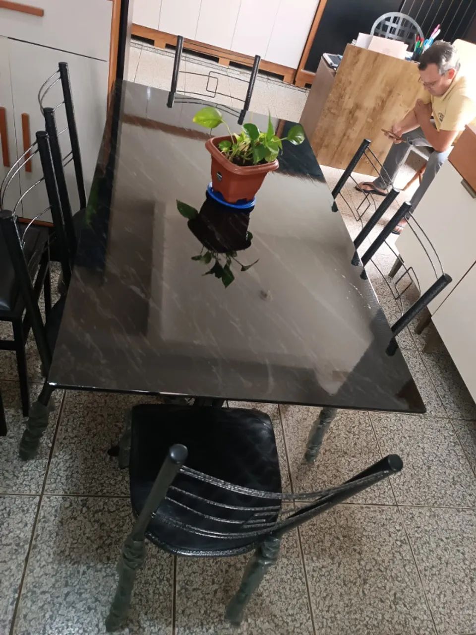 Mesa de Cozinha com 6 Cadeiras Paraty, Nova, Entrego  - Foto 3