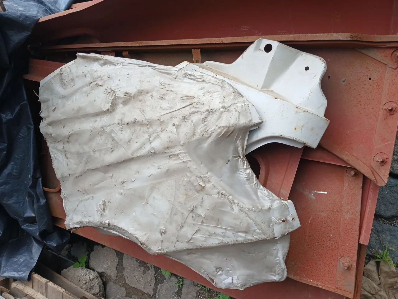 Par de chapa paralama dianteiro sprinter 64960474625795121