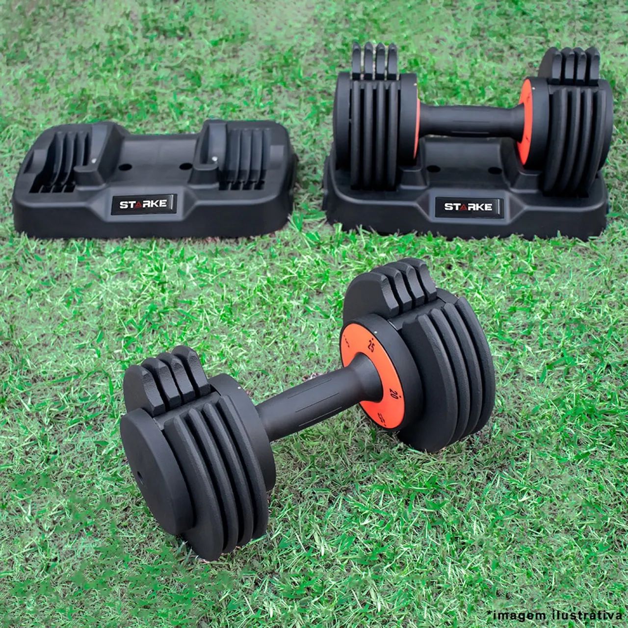 Par Halter Ajustáveis 2,3kg a 11, 5kg - Foto 4