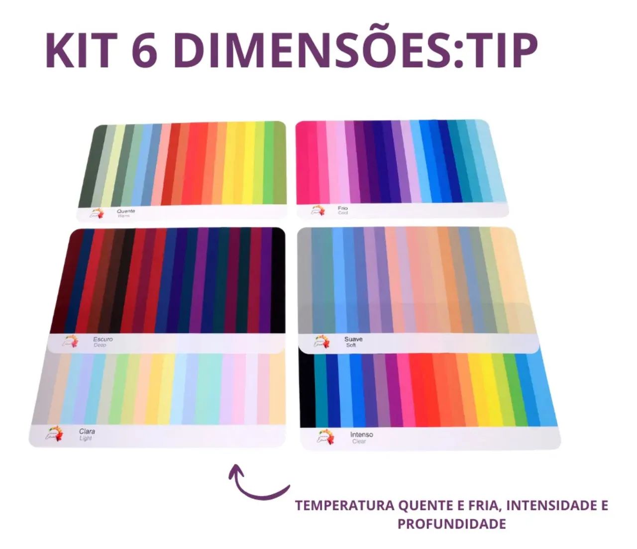 Kit para coloração pessoal Completo  - Foto 4