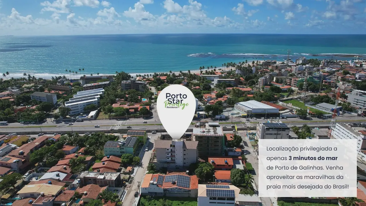 Apartamento à venda no PORTO STAR PRIVILEGE RESIDENCE , PORTO DE GALINHAS , Ipojuca, PE