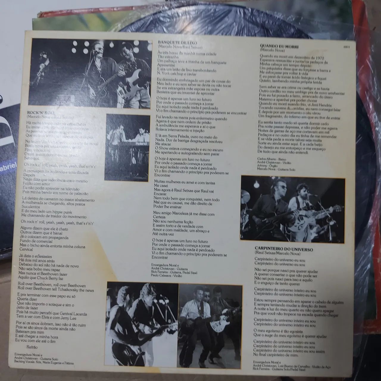 LP Raul Seixas e Marcelo Nova, A panela do Diabo - Foto 3