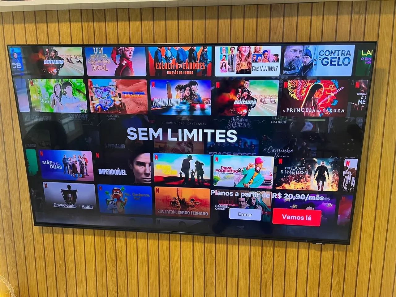 SMART TV SAMSUNG 55" UHD 4K LED entrego