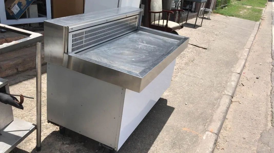 Balcão pista fria inox 