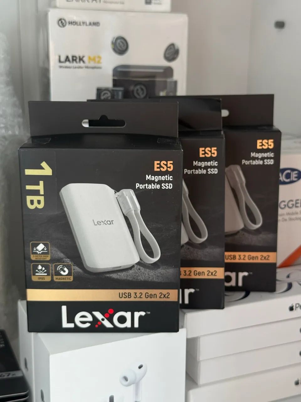 Lexar SSD Externo 1TB, Magnético, USB-C até 2000mb/s