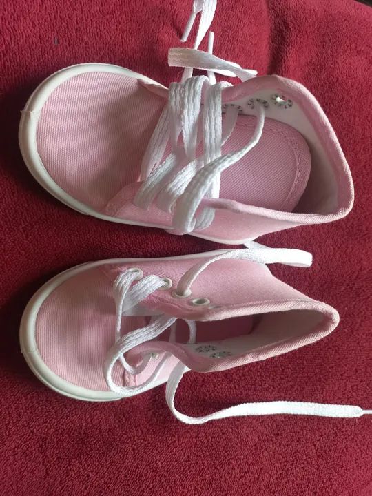 Tênis Rosa Bebê - Novo