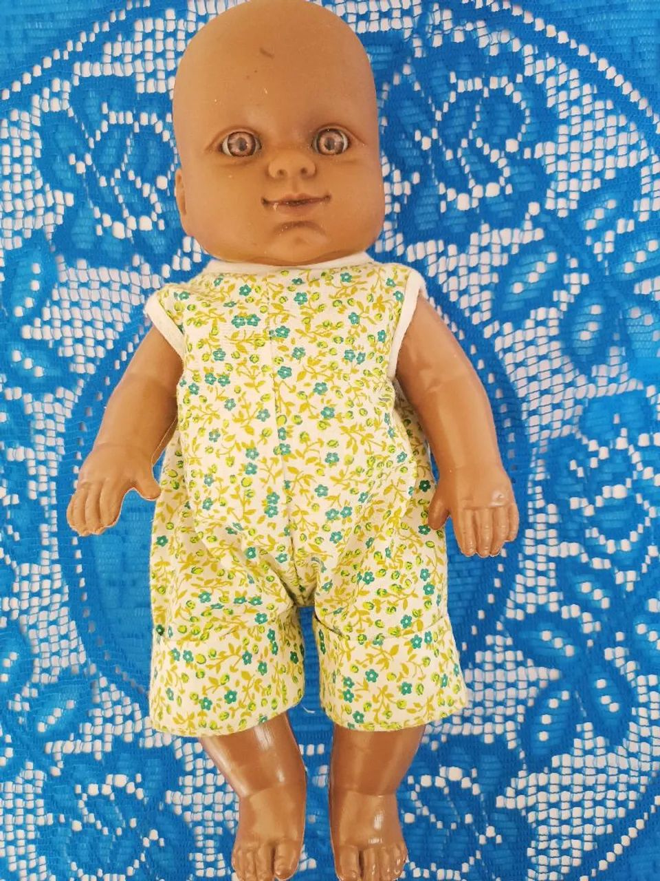 Boneca de bebê negra vintage - Foto 5