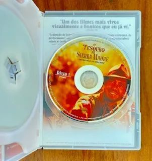 DVD Duplo: O Tesouro de Sierra Madre (Direção John Huston/Com Humphrey Bogart-1948)C/ luva - Foto 5