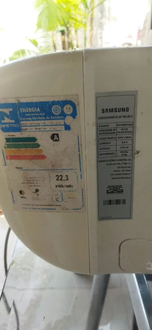 Ar Condicionado Split Samsung 12000 BTUs - Foto 3