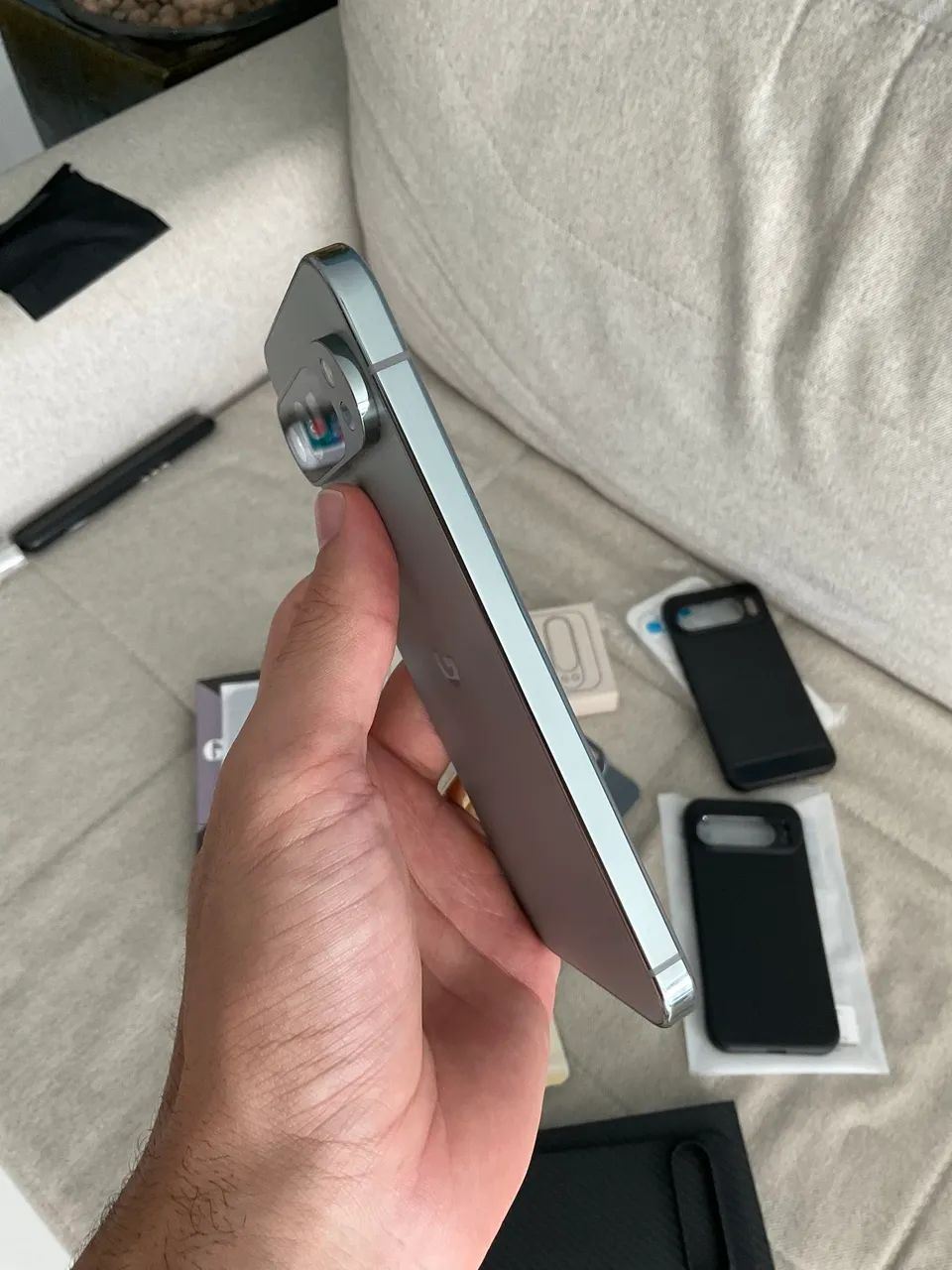 Google Pixel 9 Pro XL - Hazel - 256GB - Celulares e Smartphones