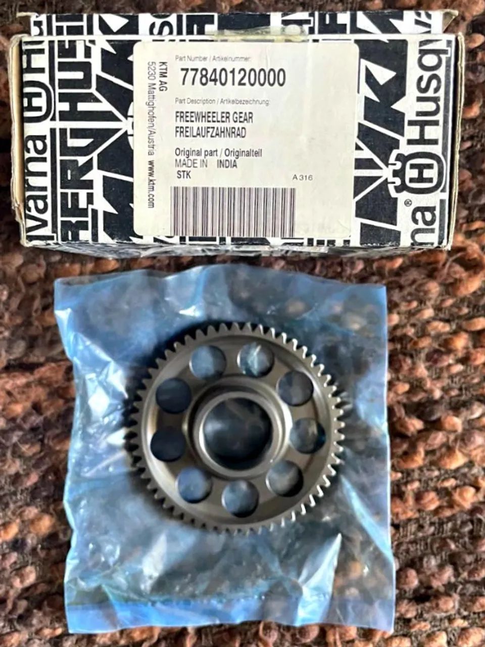 ENGRENAGEM PLACA PARTIDA KTM 250 EXCF 16 350 EXCF XCFW 14-16 FE 350 14-16 - Foto 2