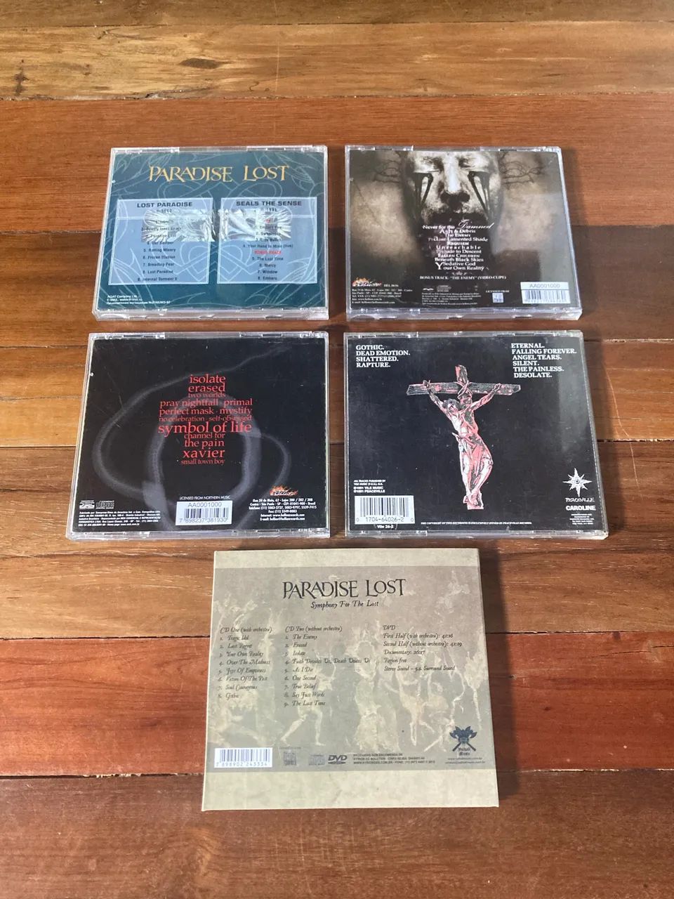 Paradise Lost - Lote c/ 6 CDS + DVD - Foto 3