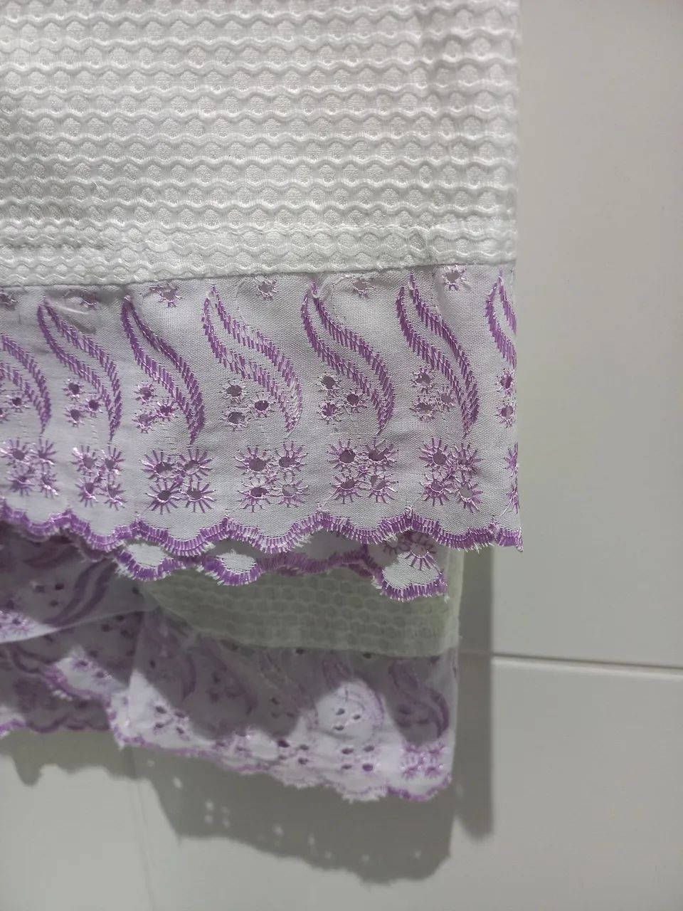 Manta com babado bebê  - Foto 2