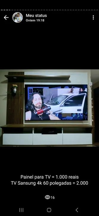 TV Samsung 4k 60 polegadas