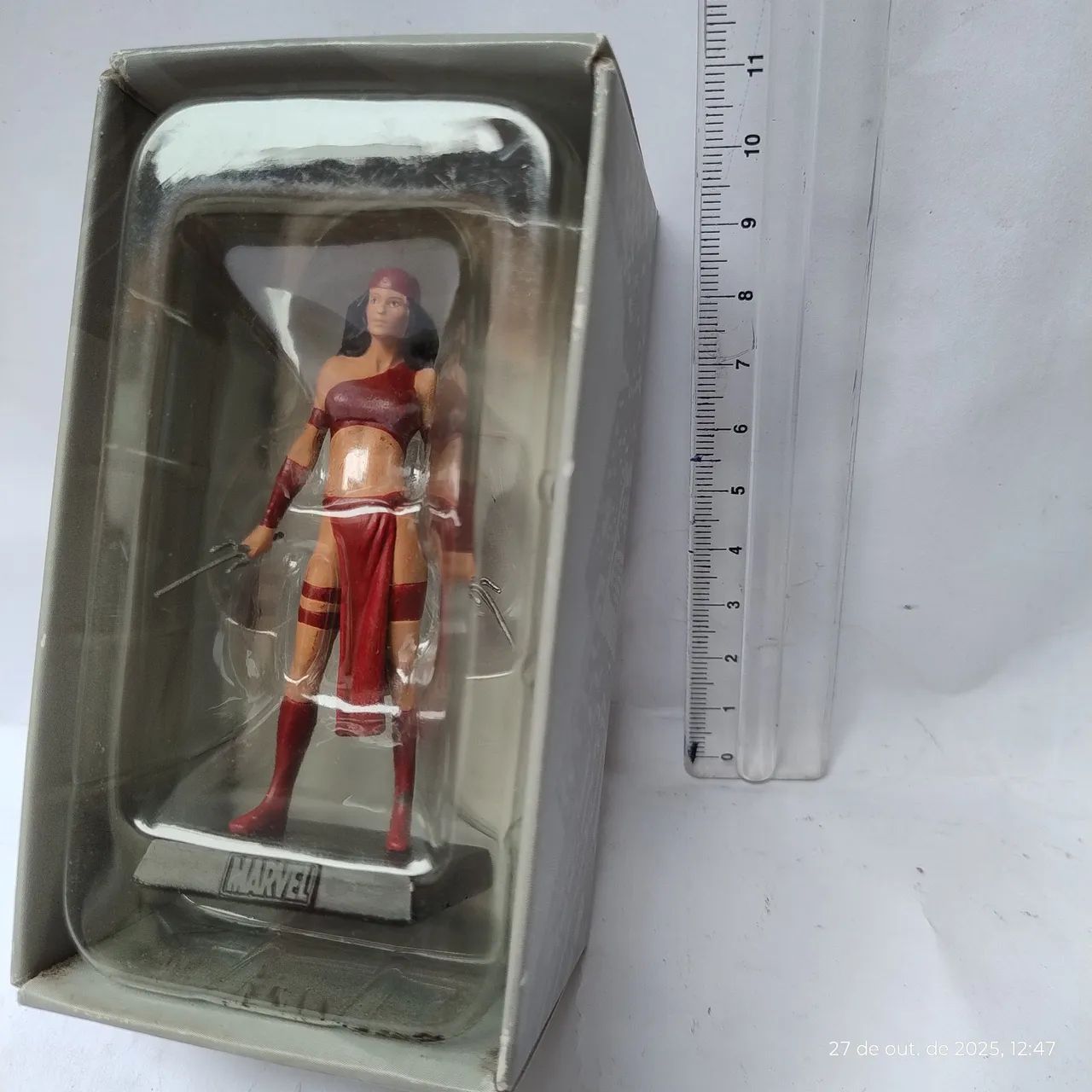 Coleção Eaglemoss Marvel 2008. Elektra Natchios. Nova lacrado. - Foto 5