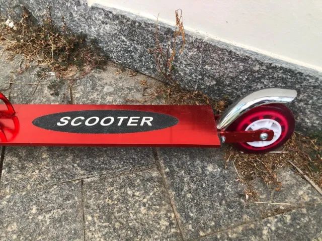 Patinete Infantil Dm Radical Scooter Alumínio Dobrável - Foto 2