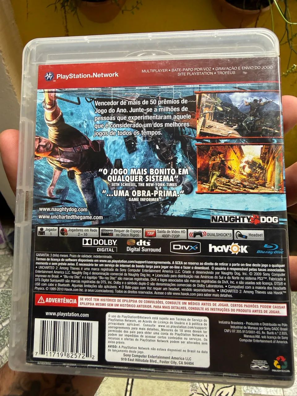 Uncharted 2 - PS3 - Foto 3