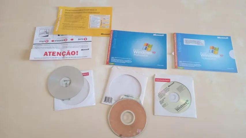 2 Cópias ORIGINAIS do Windows XP OEM