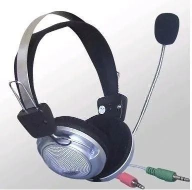 Fone De Ouvido Headfone Estéreo Com Microfone Notebook, Computador