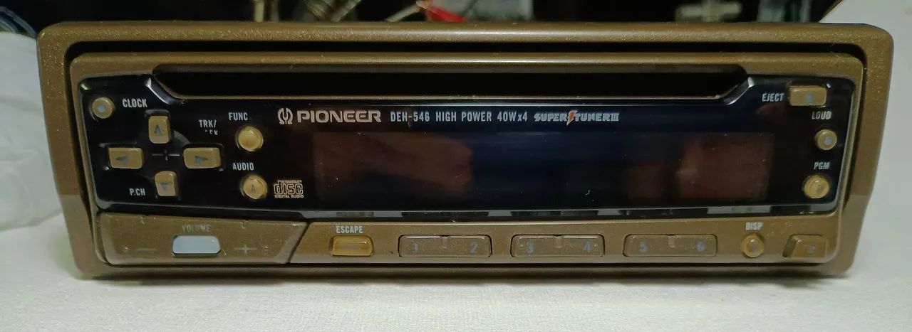 Rádio Pioneer DEH 546 com Bluetooth, muito conservado - Foto 4