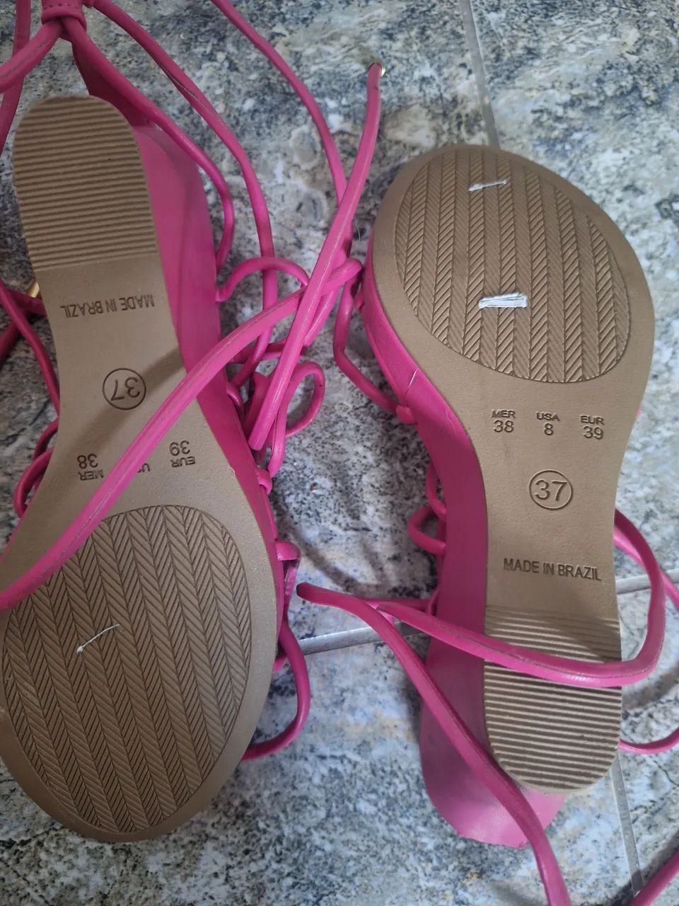 Sandália nova n 37 - Foto 3