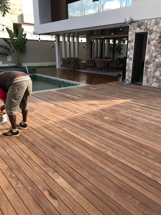 Piso de Madeira para Área Externa