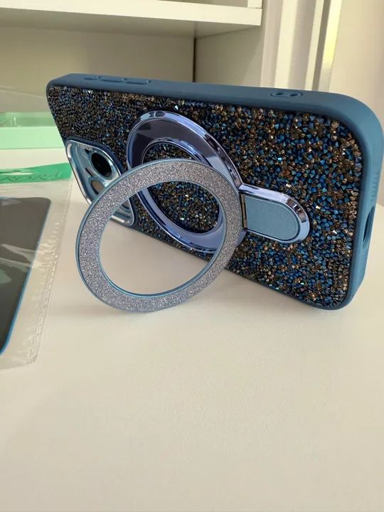Capinha para iPhone 16 pro + película de cerâmica  - Foto 3