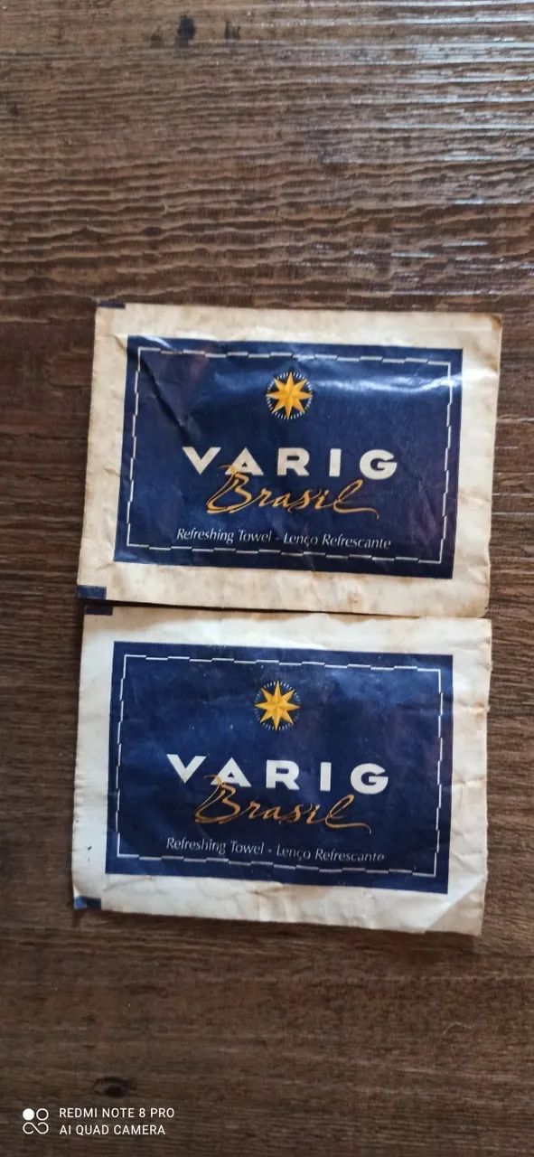 Lenços Refrescantes (antiga VARIG)