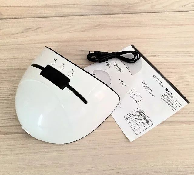 Mini Secador de Unhas UV/LED 36W com Temporizador, Sensor Automático e Entrada USB - Foto 5