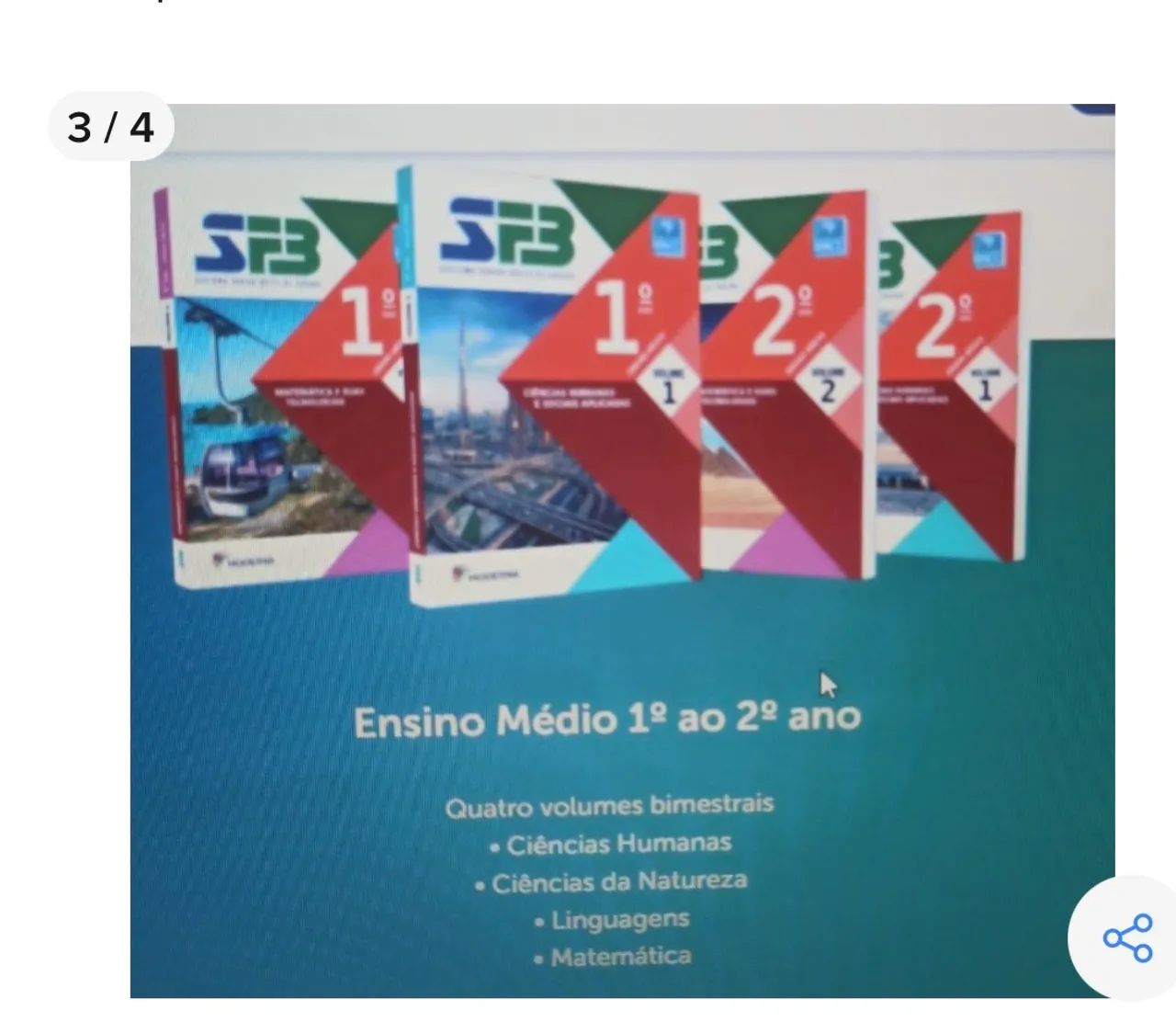 Vende-se livro 1 ano Ensino médio Farias Brito  - Foto 4