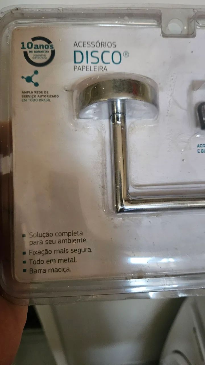 Porta Papel Higiênico Deca Disco - Foto 3